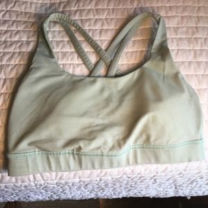 Lululemon Athletica Energy Bra, Size 2, Light Blue